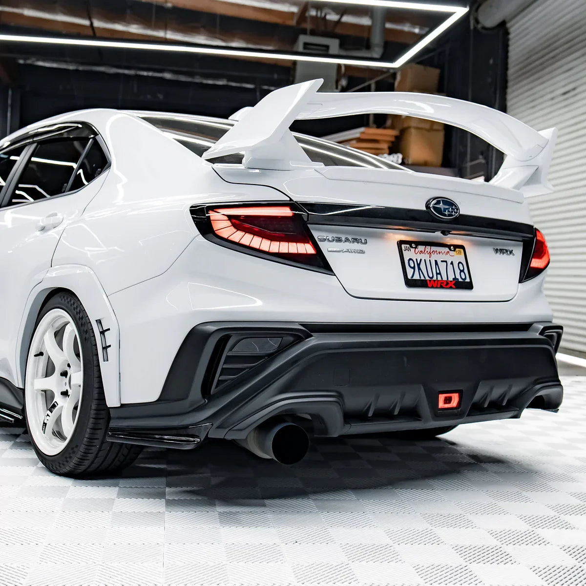 AFD S-Spec Rear Side Spats / Under Spoilers for Subaru WRX (VB) 2022-2026