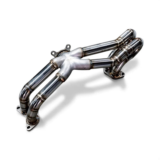 AeroFlow Dynamics Stainless Steel Unequal Length Turbo Exhaust Headers for Subaru WRX (VB) 2022+