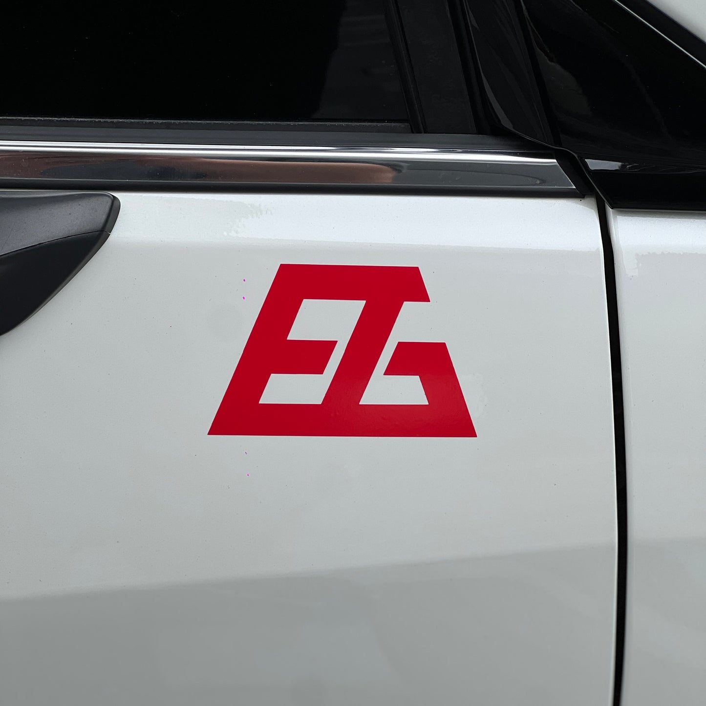 EG Workshop "EG" Car Vinyl Decal / Sticker