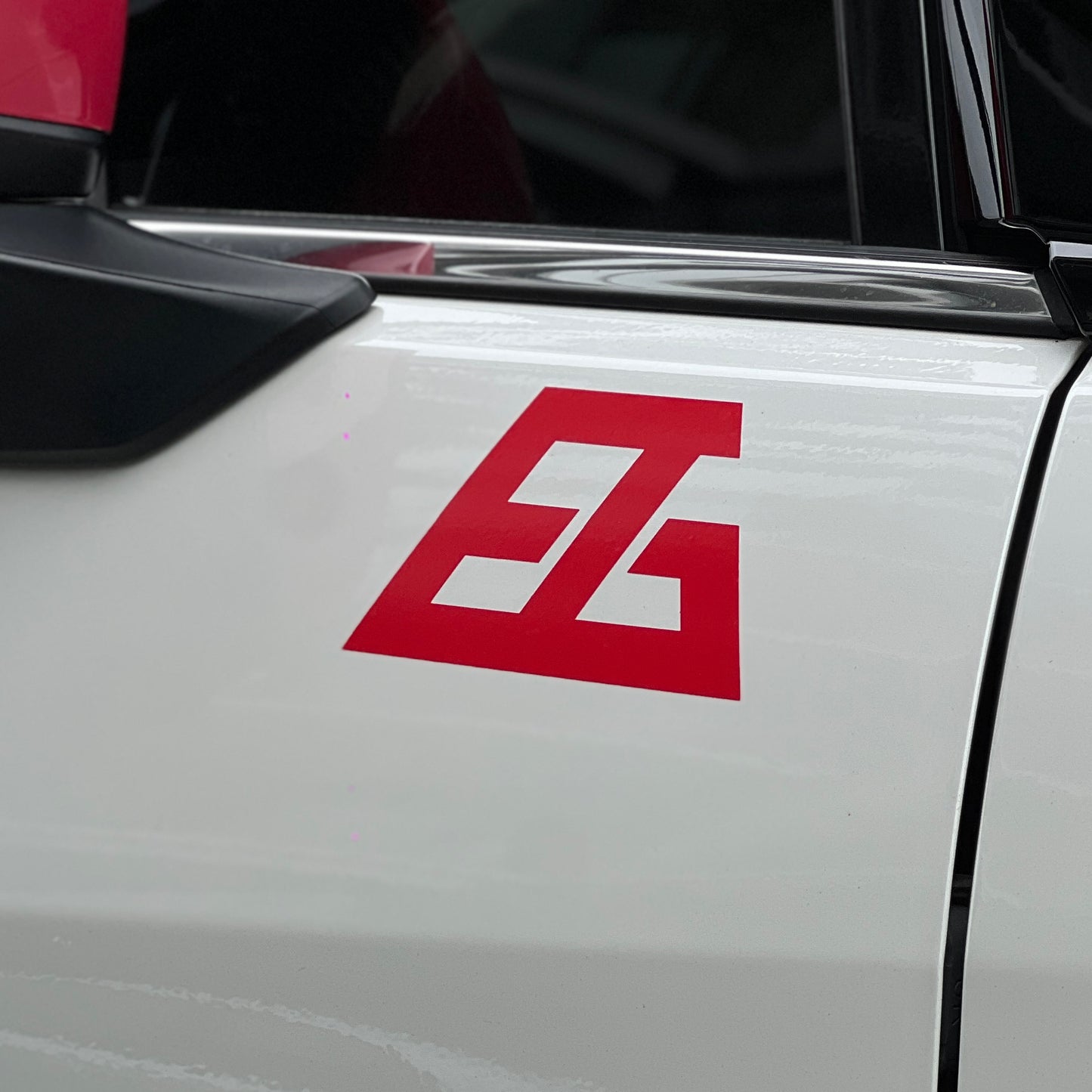 EG Workshop "EG" Car Vinyl Decal / Sticker