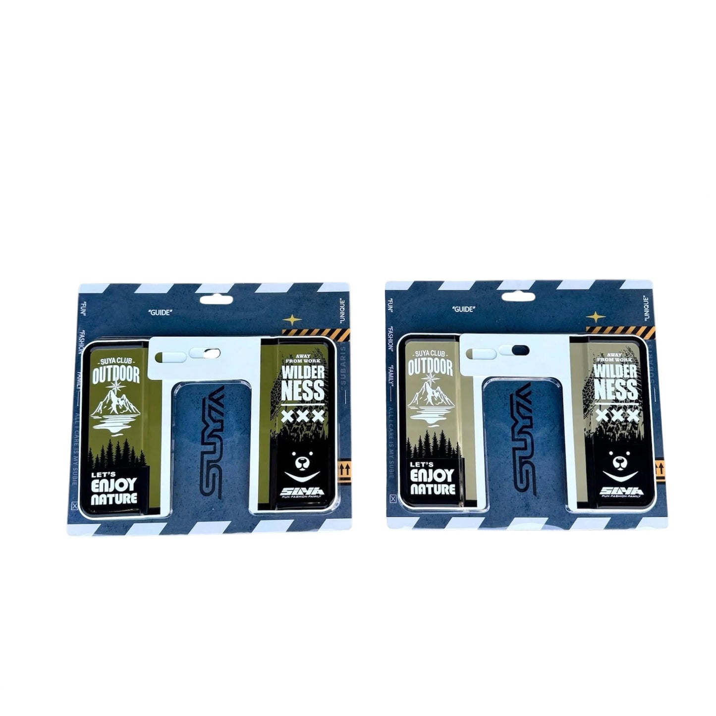 SUYA Car Supplies - Exterior - Number Plate Aluminium Frame - "SUYA Black Bear"