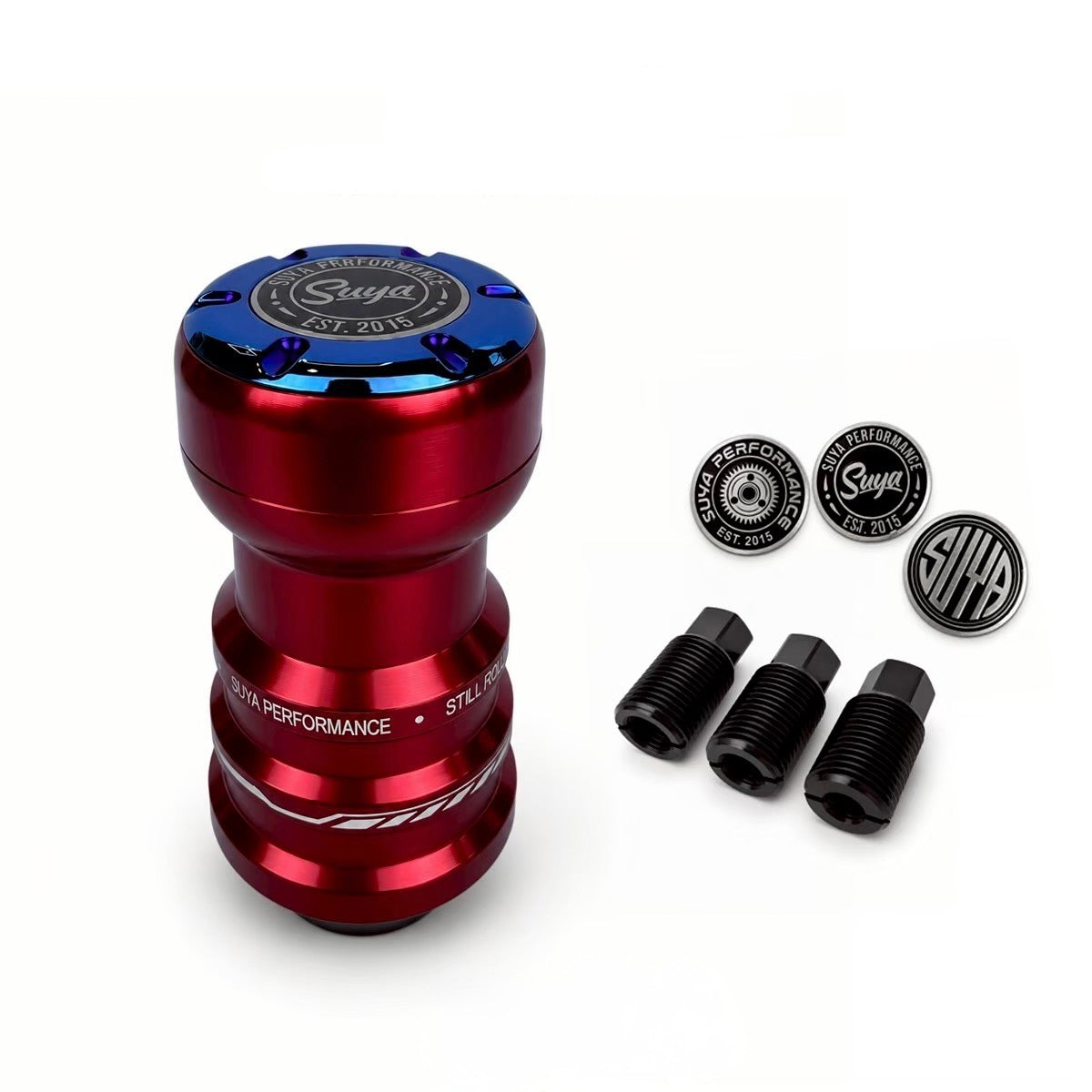SUYA Car Supplies - Shifter - Metal Shift Knob & Covers (Manual Transmission)
