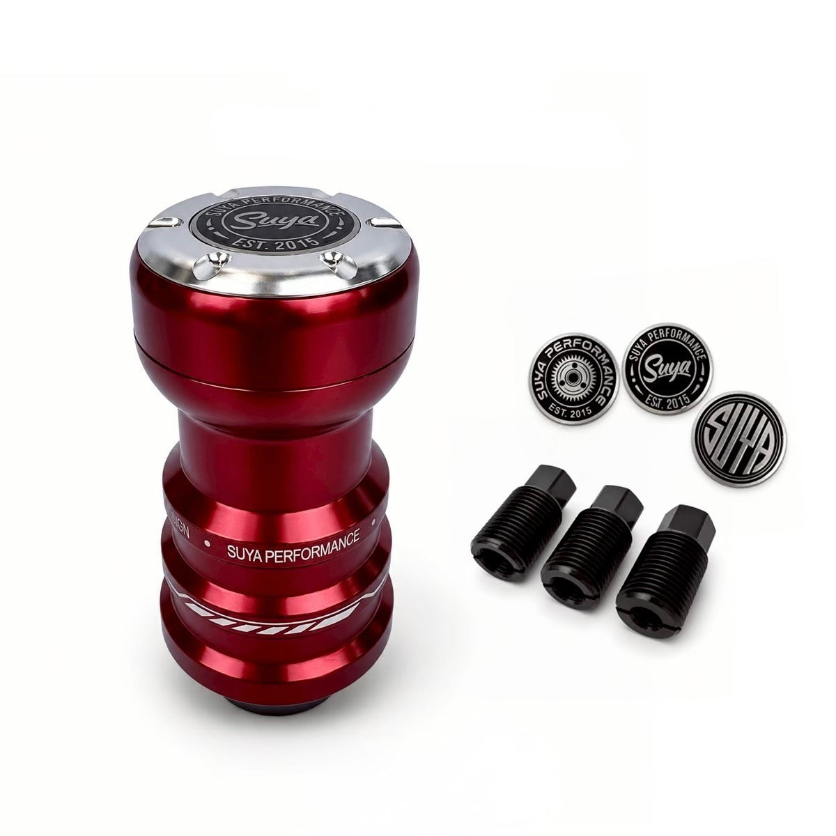 SUYA Car Supplies - Shifter - Metal Shift Knob & Covers (Manual Transmission)