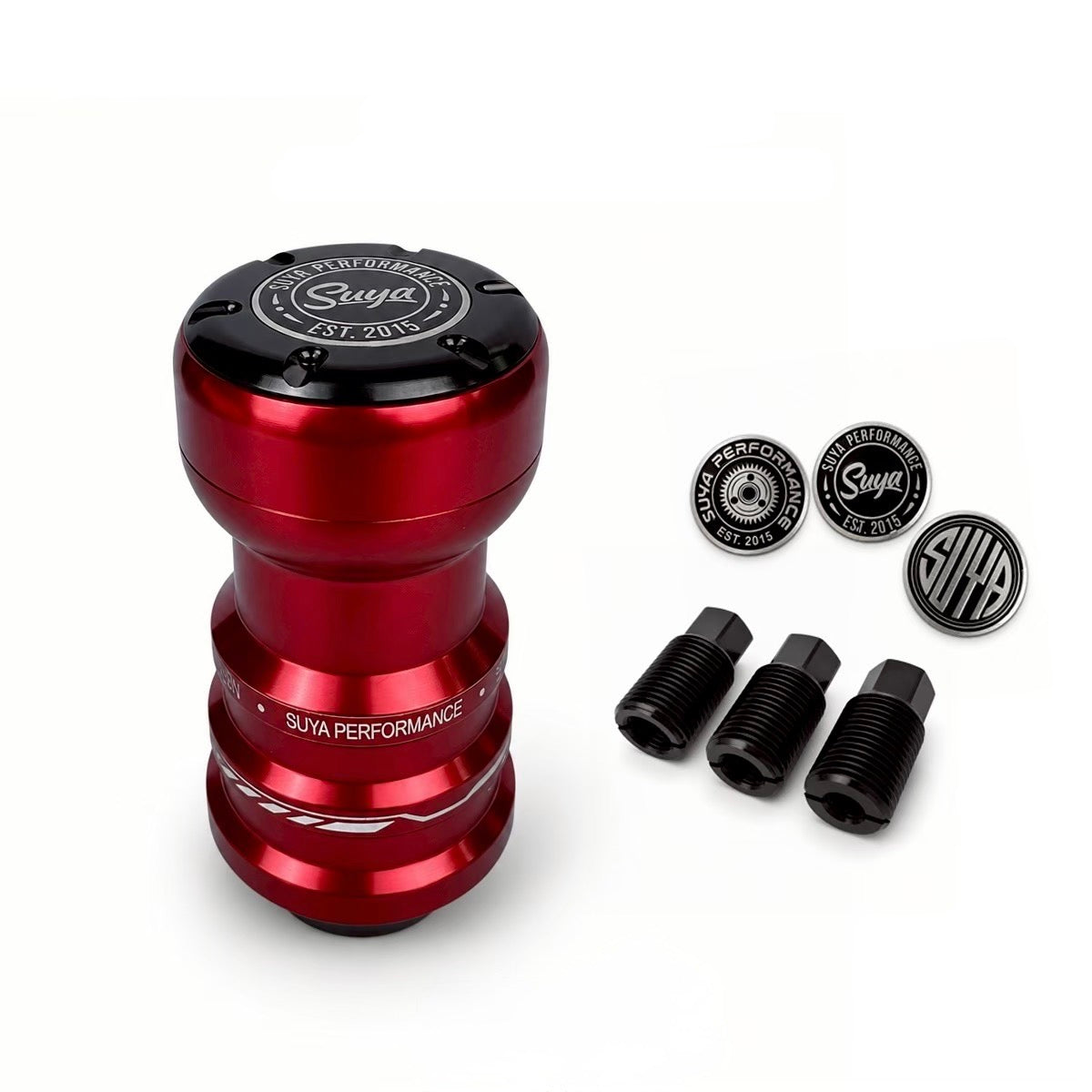 SUYA Car Supplies - Shifter - Metal Shift Knob & Covers (Manual Transmission)