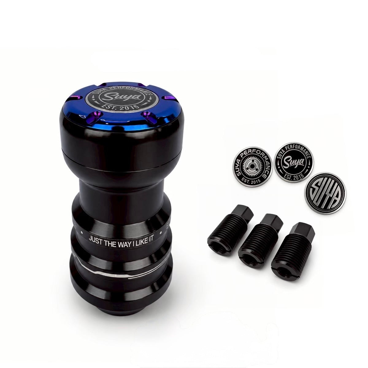 SUYA Car Supplies - Shifter - Metal Shift Knob & Covers (Manual Transmission)