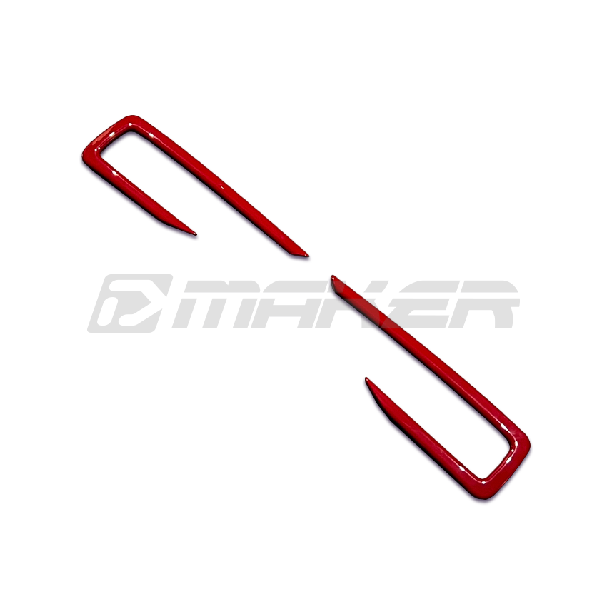 AEROFLOW DYNAMICS S-Spec Fog Light Bezel Covers For 2022+ Subaru WRX VB [Paint Matched]