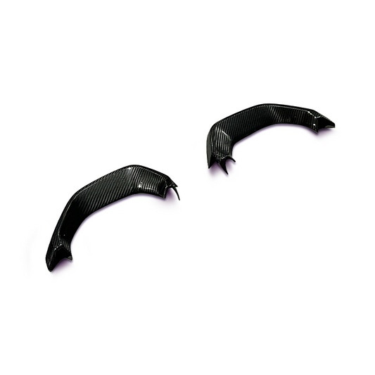 FloKraft Dry Carbon Fibre Exhaust Finishers (Stick-On Covers) for Subaru WRX (VB) 2022-2025