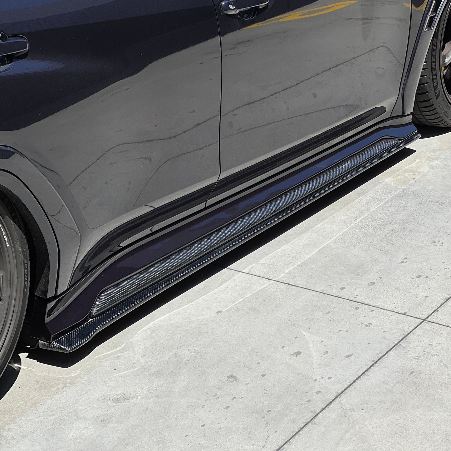 AFD Kogeki-Spec Paint Matched Side Skirts for Subaru WRX (VB) 2022-2025