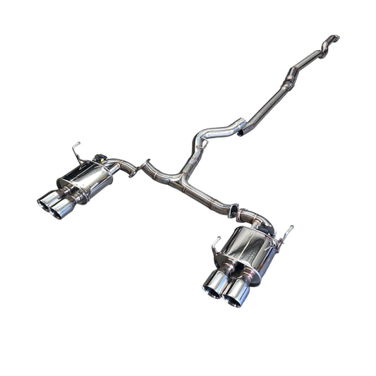 AFD × DMAKER F1 Stainless Steel Valved Cat Back Exhaust System for Subaru WRX (VB) 2022-2025