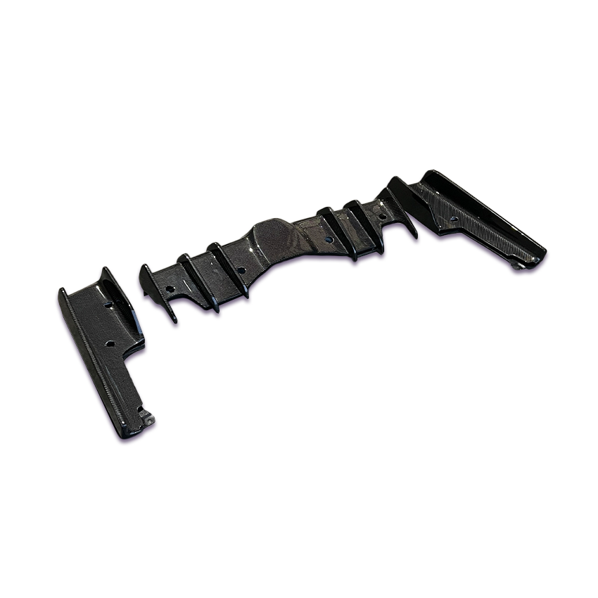 DMAKER MB-Spec Rear Side Spats & Diffusers / Under Spoilers for Subaru WRX (VB) 2022-2025 [Carbon Fibre]