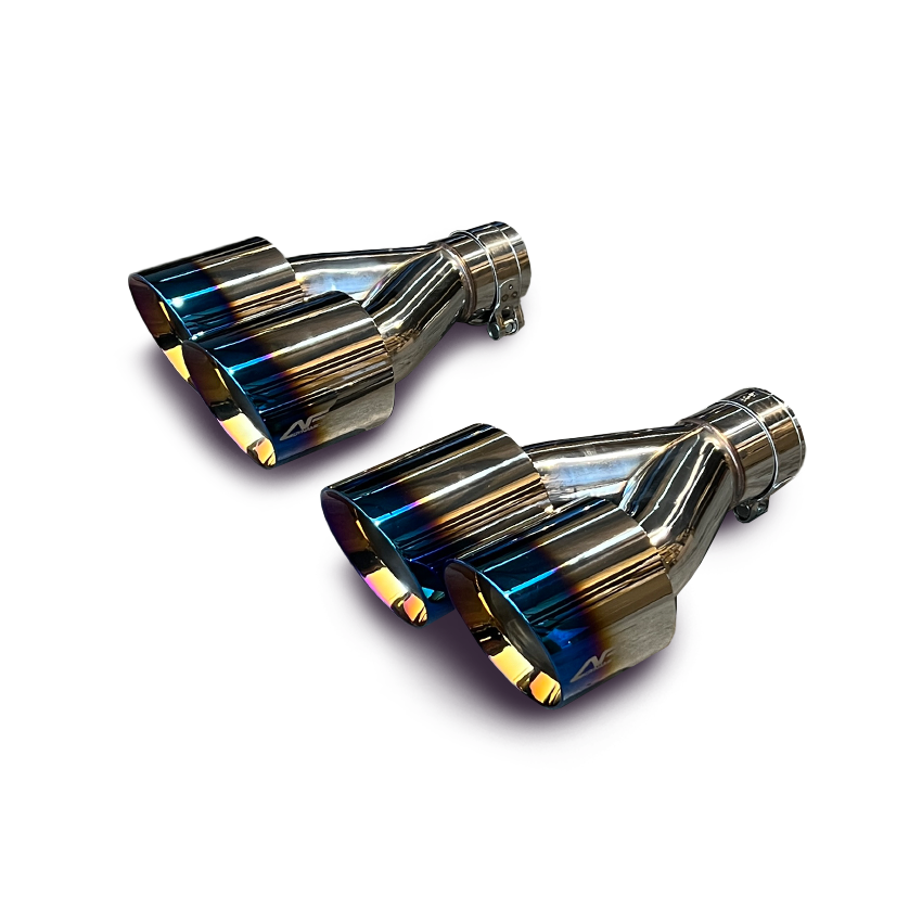 AFD Stainless Steel Double Wald 4" Axle Back Exhaust for Subaru WRX (VB) 2022-2025