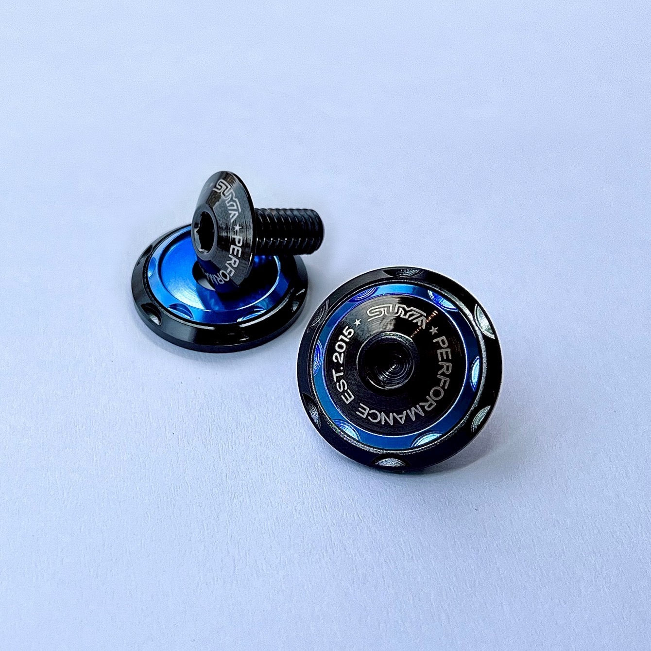Suya Engine Bay CNC M6 Dress Up Washer & Bolt (Version 2) for Subaru BRZ/Levorg/WRX & Other Models [Black]