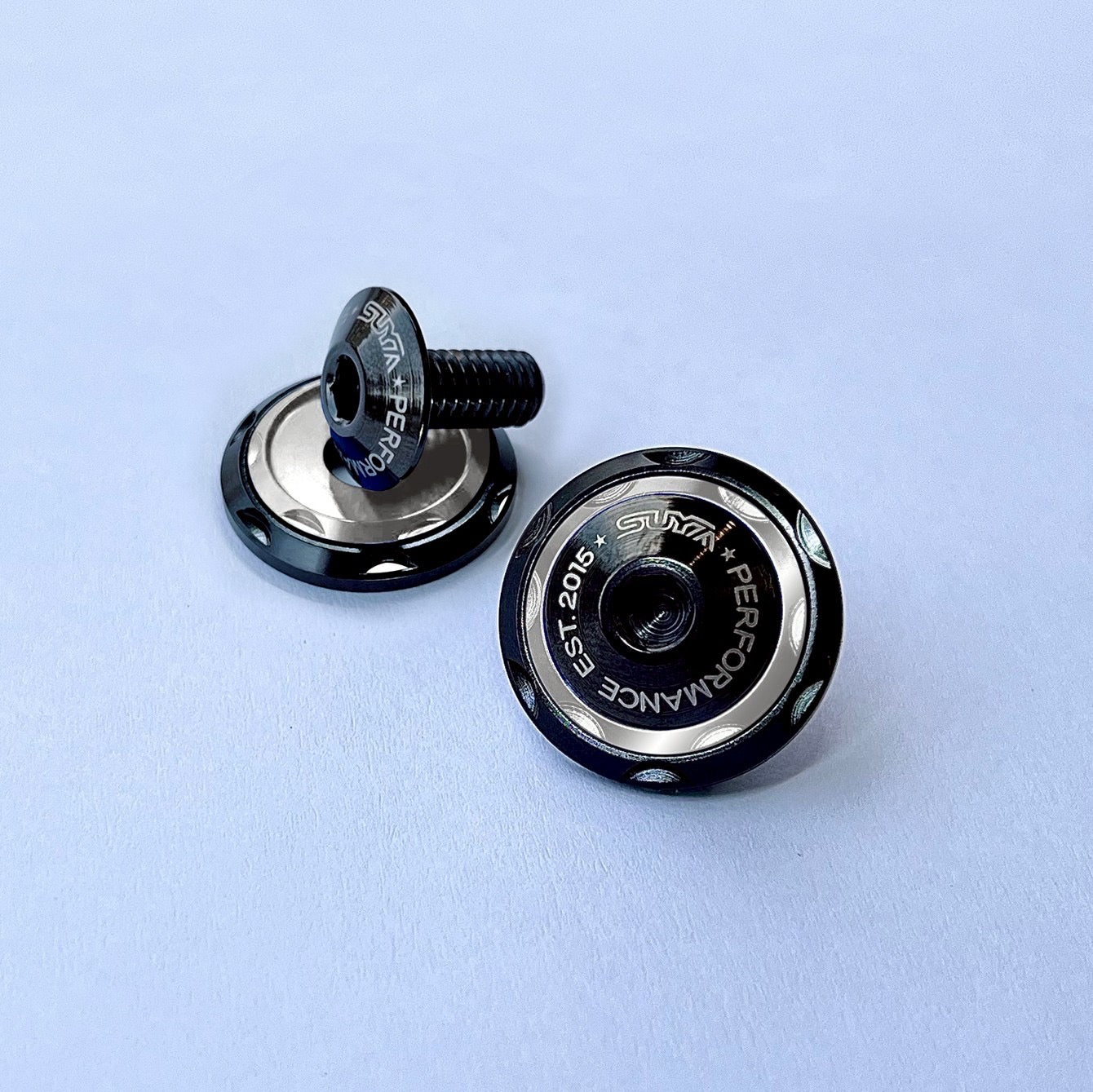 Suya Engine Bay CNC M6 Dress Up Washer & Bolt (Version 2) for Subaru BRZ/Levorg/WRX & Other Models [Black]