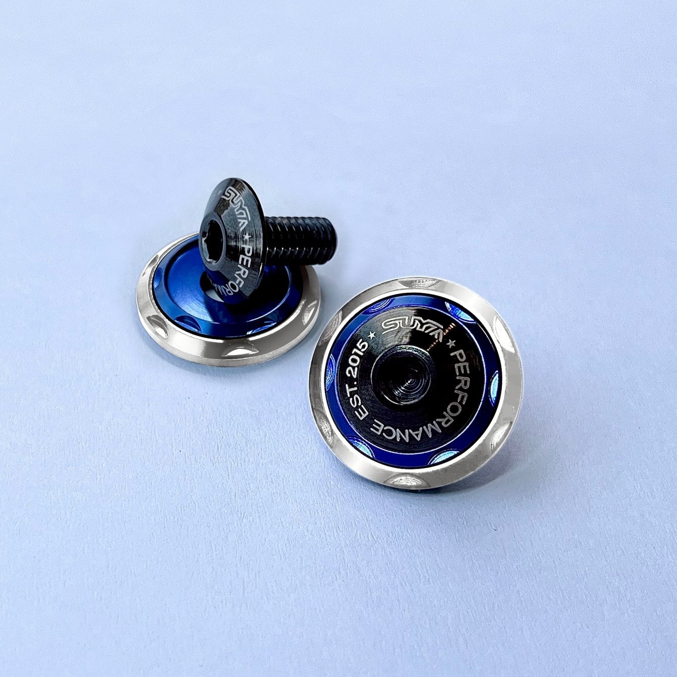 Suya Engine Bay CNC M6 Dress Up Washer & Bolt (Version 2) for Subaru BRZ/Levorg/WRX & Other Models [Black]
