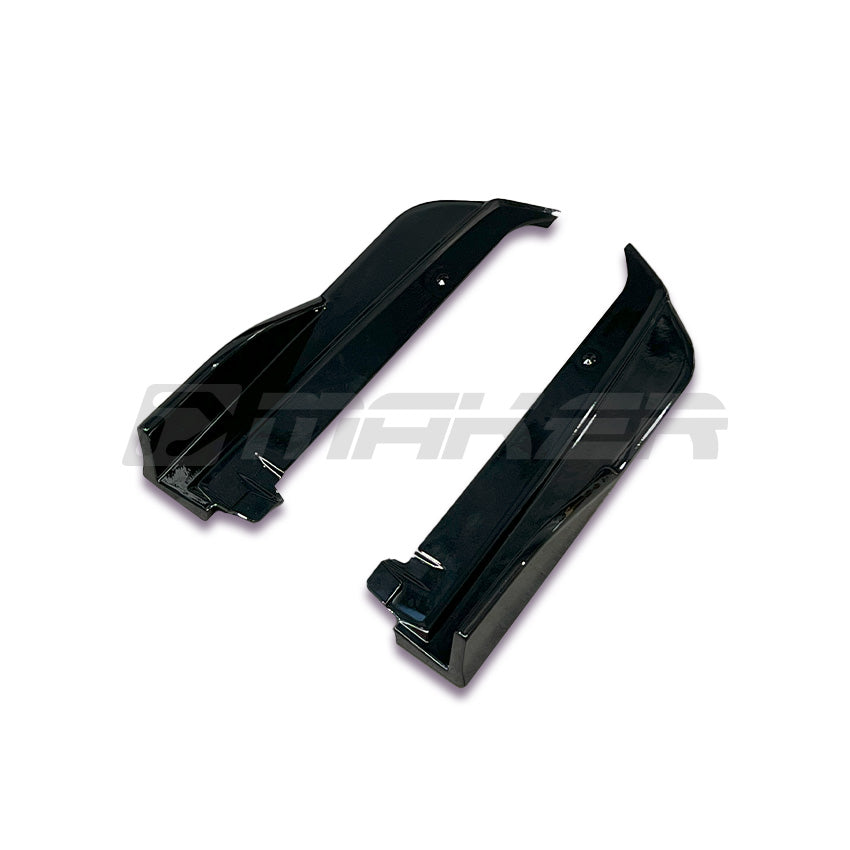 DMAKER STI-Spec V2 Rear Side Spats/Under Spoiler For 2022+ Subaru WRX VB [Crystal Black]