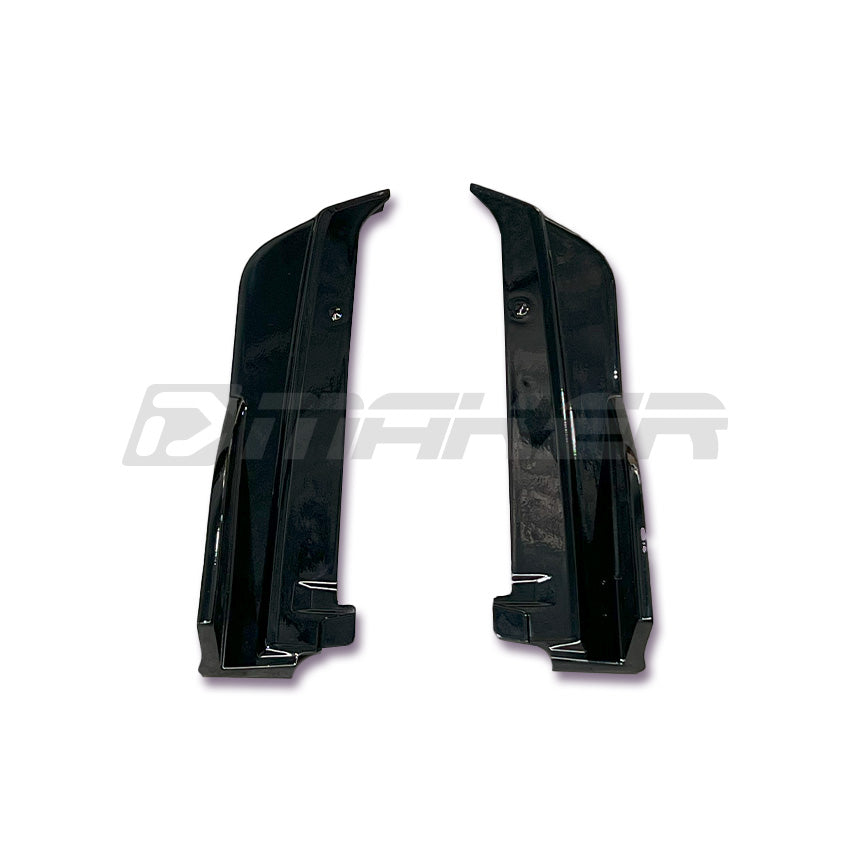DMAKER STI-Spec V2 Rear Side Spats/Under Spoiler For 2022+ Subaru WRX VB [Crystal Black]
