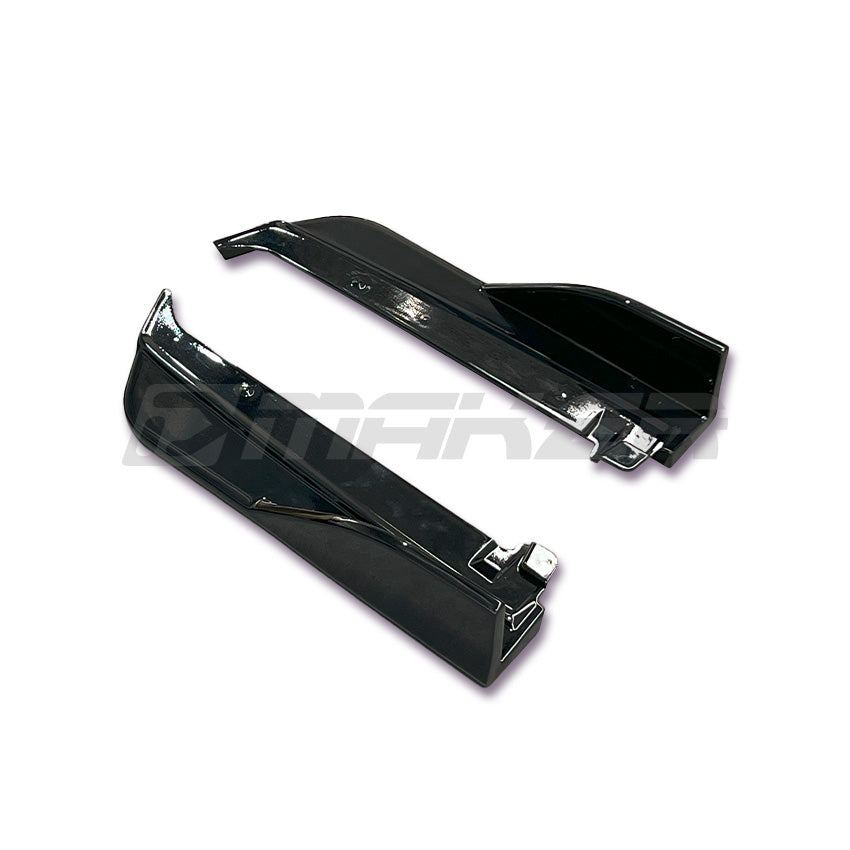 DMAKER STI-Spec V2 Rear Side Spats/Under Spoiler For 2022+ Subaru WRX VB [Crystal Black]