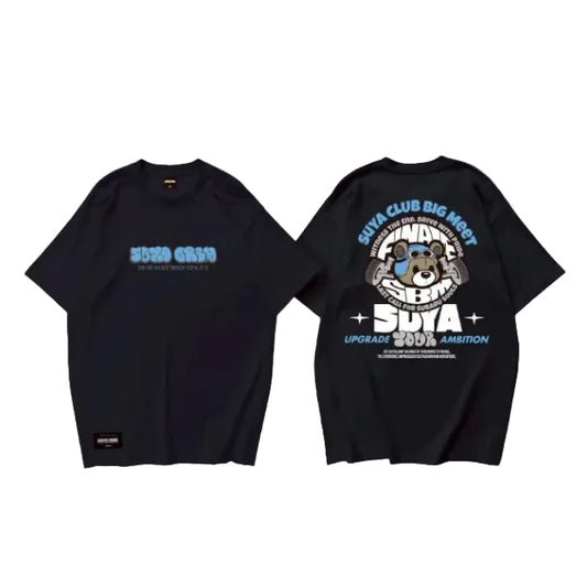 SUYA Apparel (Exclusive SBM '25 Collection) Black Crew T-Shirt