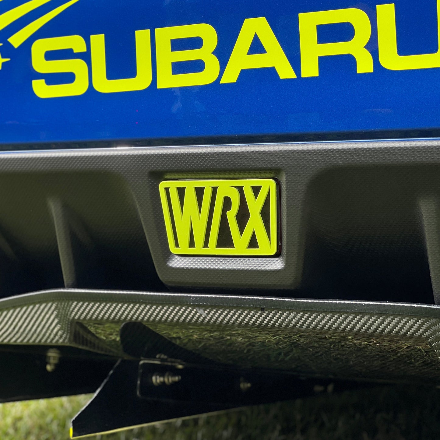 EG Workshop Rear Fog Light Cover for Subaru WRX (VB) 2022-2026