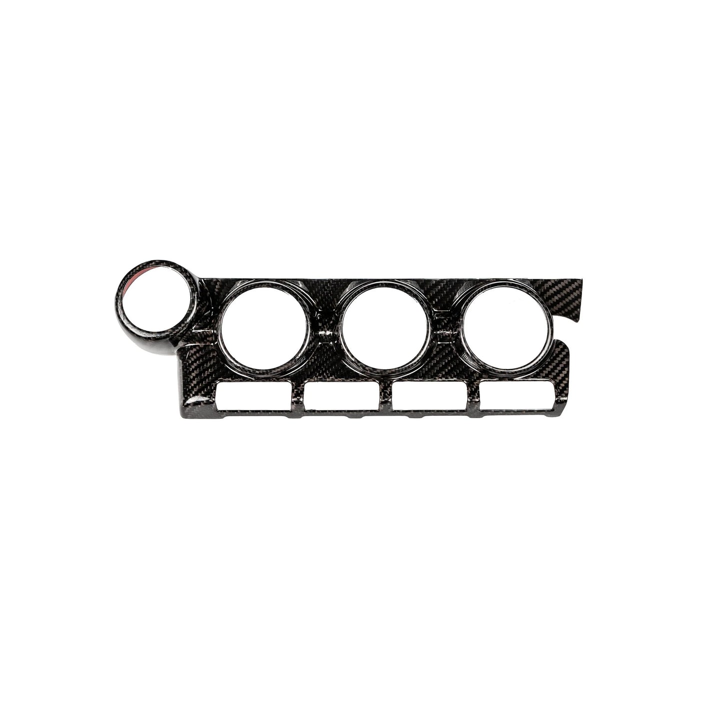 FloKraft Dry Carbon Fibre Centre Knob Panel Cover for Subaru BRZ (ZD8) / Toyota GR86 (ZN8) 2022+