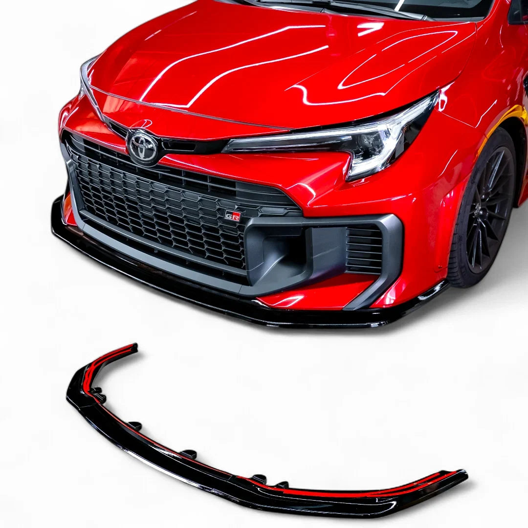 AFD S-Spec Front Lip / Under Spoiler (3-Piece) for Toyota GR Corolla 2025-2026