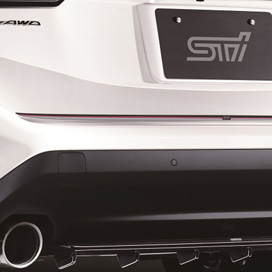 Genuine STI Tailgate Garnish (Combi) for Subaru WRX VN 2022+ (Part Number: ST91042VR0XX)