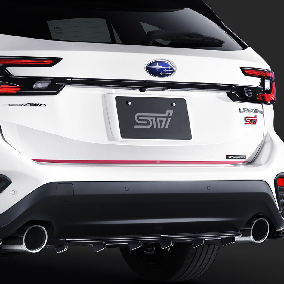 Genuine STI Tailgate Garnish (Combi) for Subaru WRX VN 2022+ (Part Number: ST91042VR0XX)
