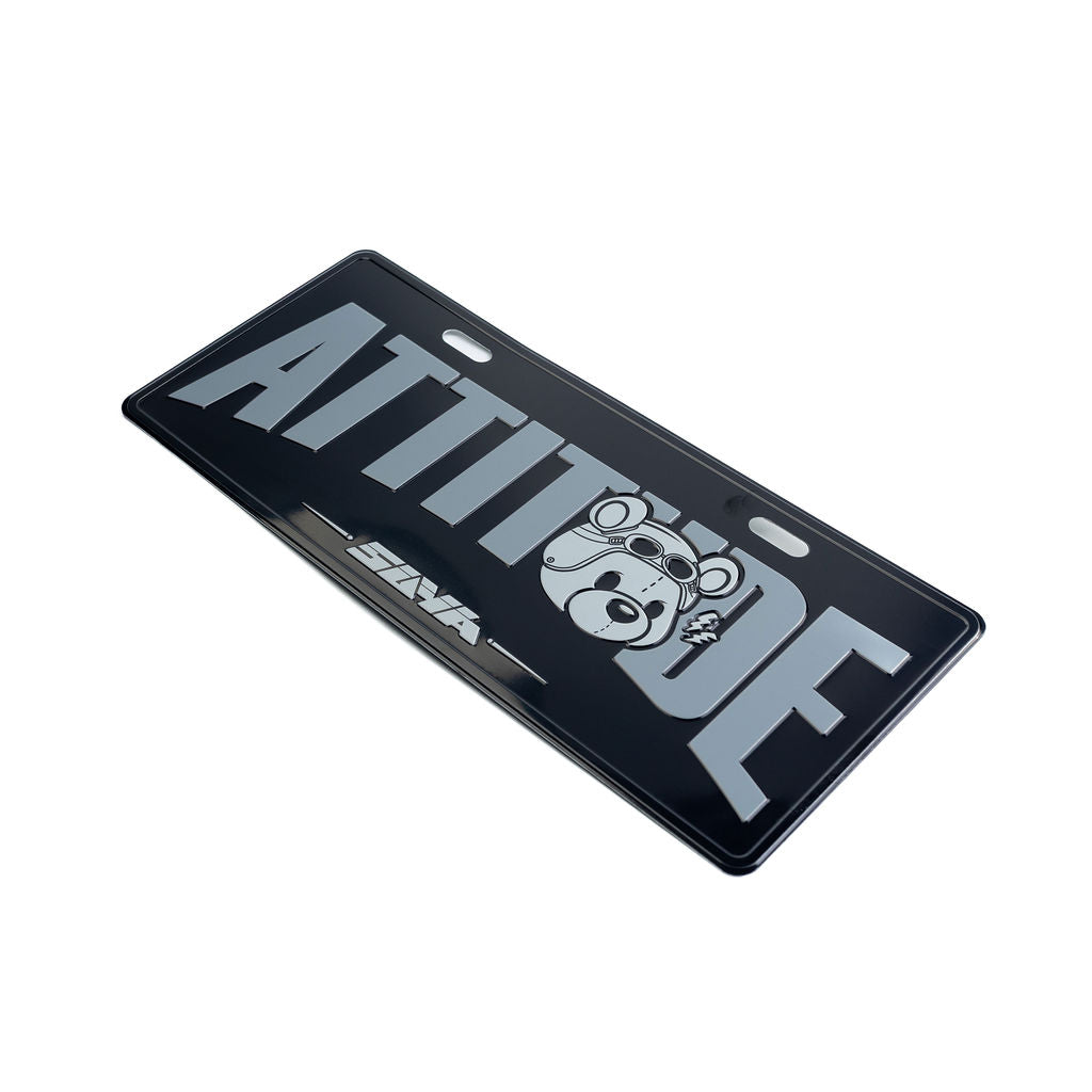 SUYA Car Supplies - Exterior - Number Plate Aluminium Covers - "SUYA Attitude"