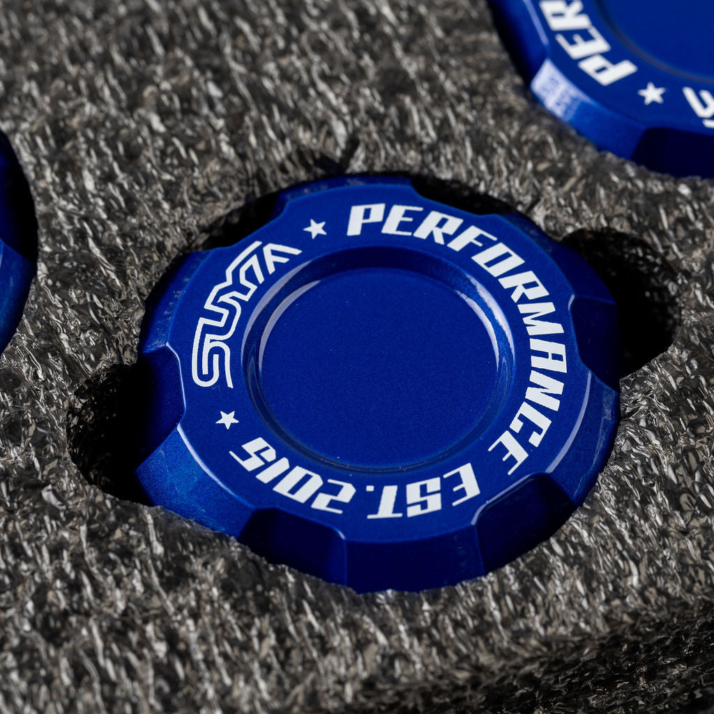 SUYA Car Supplies - Engine Bay - Oil Caps (Painted) for Subaru BRZ / Levorg / WRX & Other Models