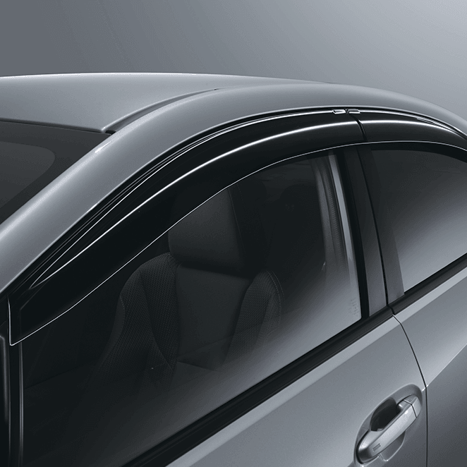Genuine OEM Door Visors (Tinted) for Subaru WRX VB 2022+ (Part Number: F0010VC0XX)
