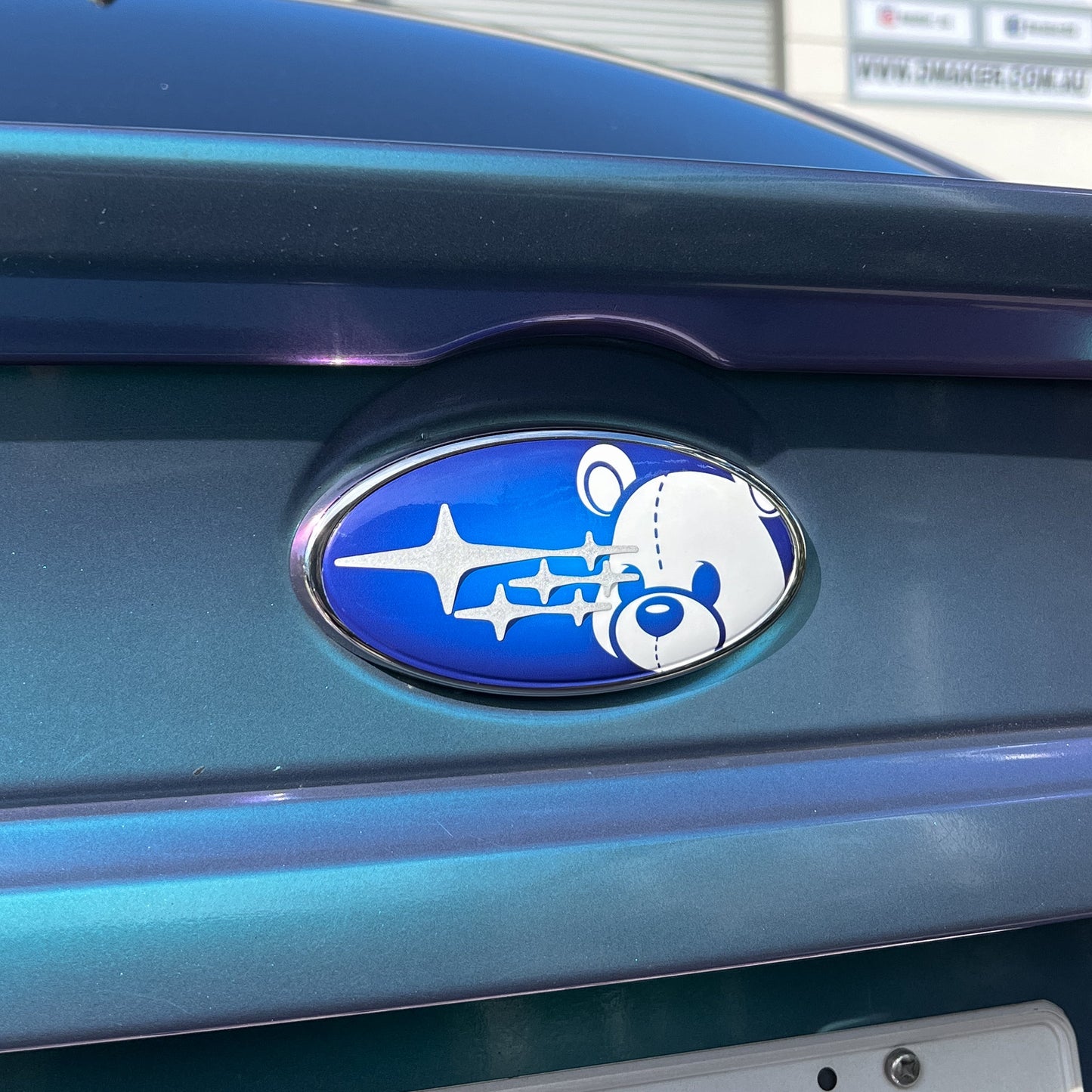 SUYA 3D Badge/Emblem Stickers (Classic Collection) For Subaru Subaru BRZ/Levorg/WRX & Other Models