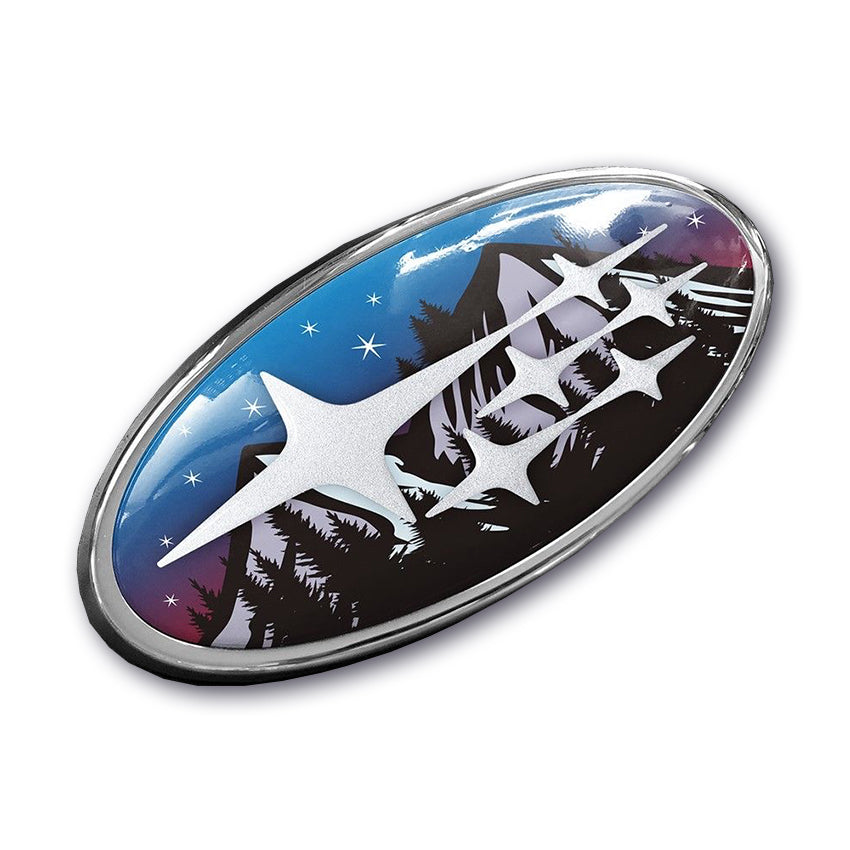 SUYA 3D Badge/Emblem Stickers (Classic Collection) For Subaru Subaru BRZ/Levorg/WRX & Other Models
