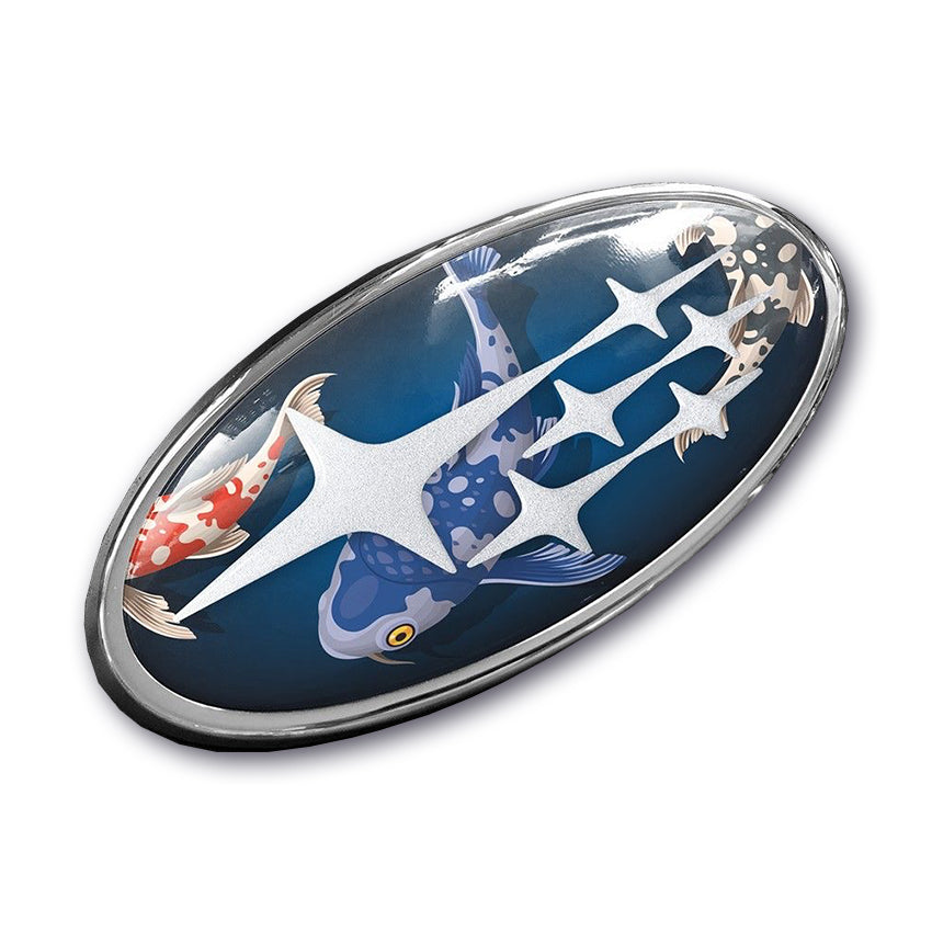 SUYA 3D Badge/Emblem Stickers (Classic Collection) For Subaru Subaru BRZ/Levorg/WRX & Other Models