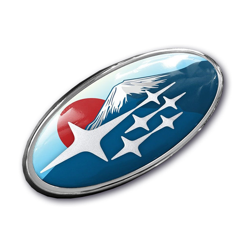 SUYA 3D Badge/Emblem Stickers (Classic Collection) For Subaru Subaru BRZ/Levorg/WRX & Other Models