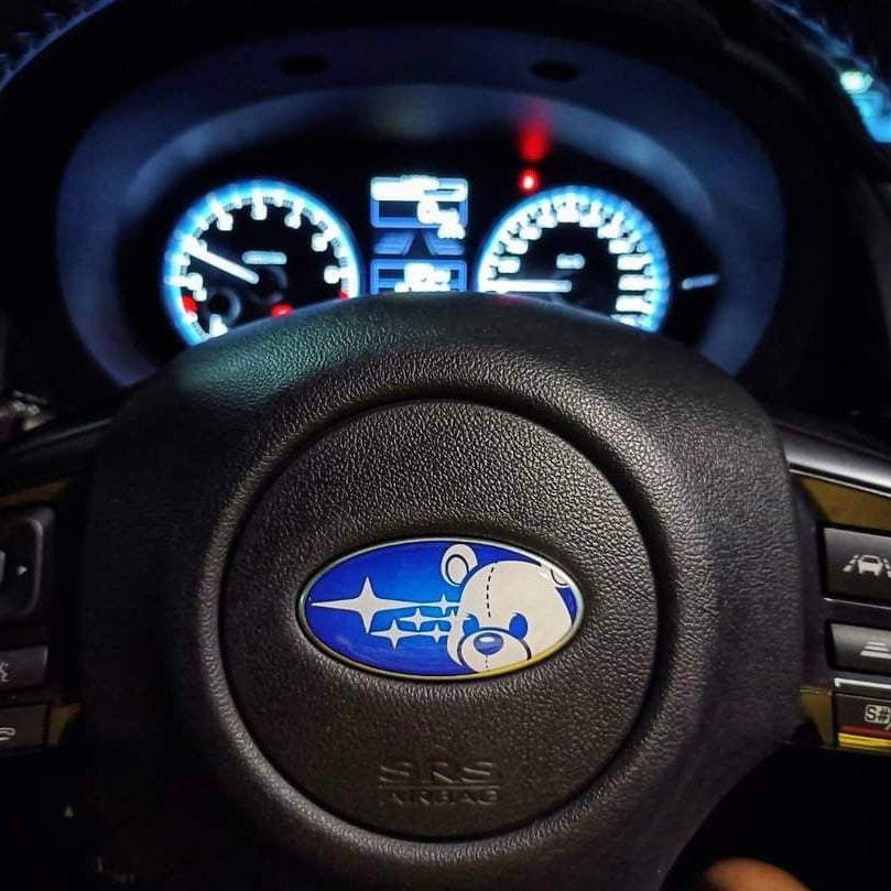 SUYA 3D Badge/Emblem Stickers (Classic Collection) For Subaru Subaru BRZ/Levorg/WRX & Other Models